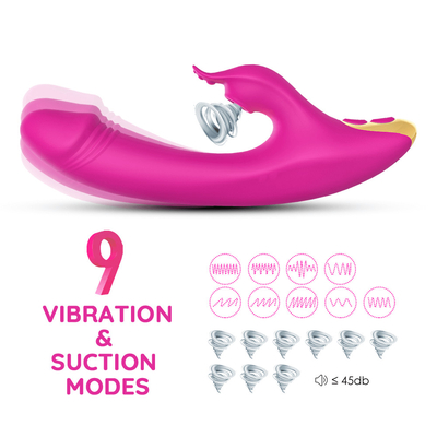 سیلیکون پزشکی C / G Spot Stimulator Spot Sucker Vagina Orgasm Famale Sex Toy