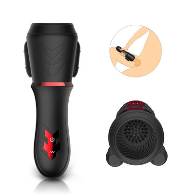 Men AV Wand - Glans Exercise Cup Vibrator Masturbator Massager 10 فرکانس ، دو موتوره