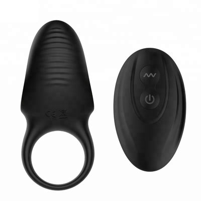 حلقه آلت تناسلی مردانه اسباب بازی جنسی 10 Speeds کنترل از راه دور Clit Vibrator