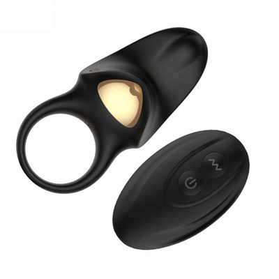 حلقه آلت تناسلی مردانه اسباب بازی جنسی 10 Speeds کنترل از راه دور Clit Vibrator