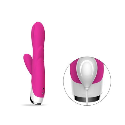 ویبراتور 103 لرزاننده قوی Dildo Vibrator دو لیس لیزر Clit ویبراتور ضد آب