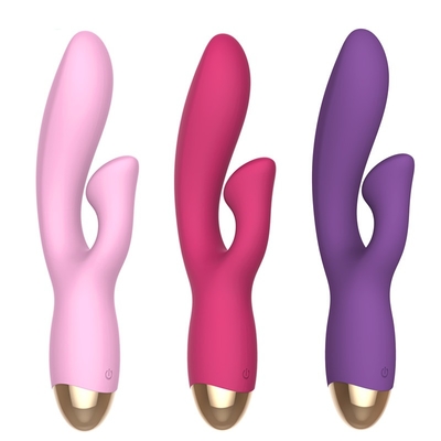 RoHS Pussy Rabbit Vibrator بزرگسال ماساژور بدن بزرگسالان G Spot Vibrator اسباب بازی جنسی