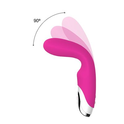 Pink Large Vibe برای ماساژ زنان واژن واژینال با تحریک در نقطه G