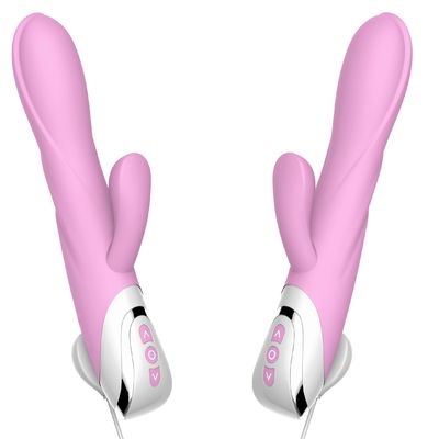 ریموت کنترل کننده Dildo Vibrating G Spot Rabbit Vibrator با گوش اسم حیوان دست اموز برای اسباب بازی زنان با تحریک کلیتور