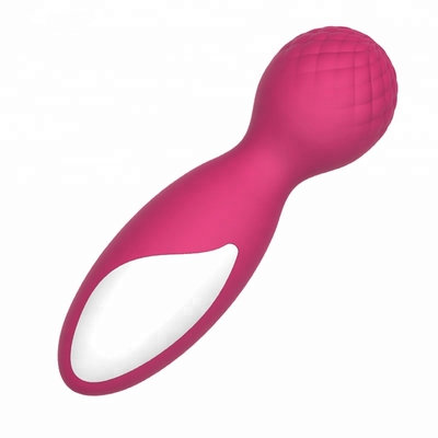 FDA سیلیکون قرمز 4 اینچ Dildo Body Wand Massager صورتی بی سیم ماساژور پشت IPX6
