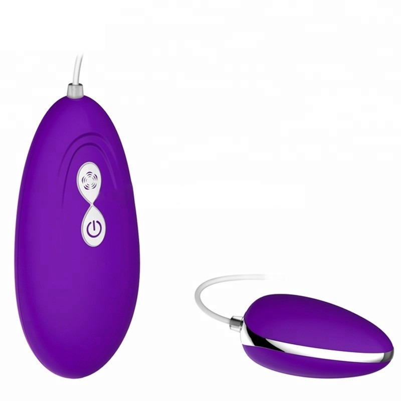 صورتی قدرتمند موتور قدرتمند ارتعاش تخم مرغ اسباب بازی جنسی 12 فرکانس Vibinal Egg Vibrator