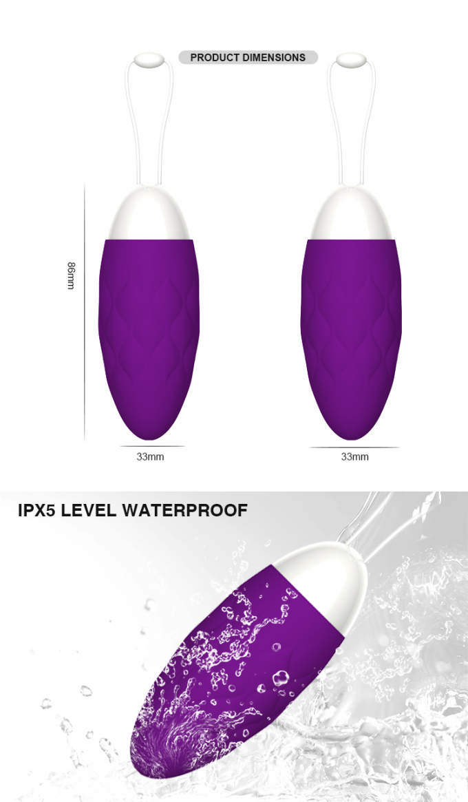 دختر مبتدی مینی تخم مرغ ویبراتور تحریک نوک سینه تخم مرغ واژن برای مردان 3